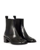Bootty Maison Margiela Tabi City Chelsea Boots Black