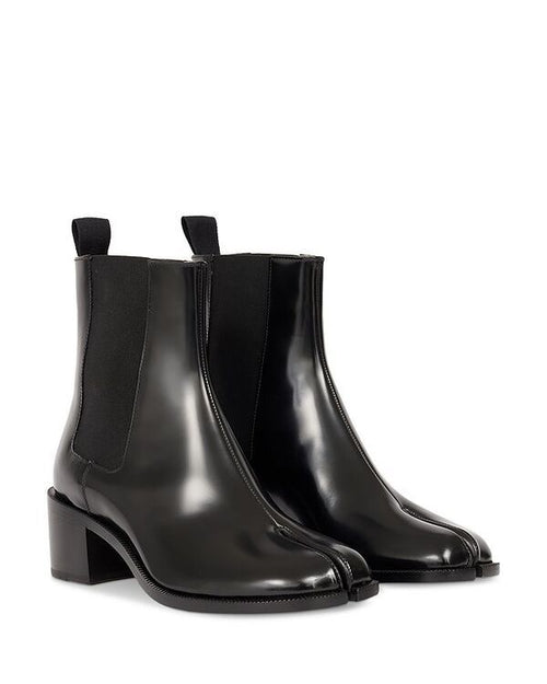 Bootty Maison Margiela Tabi City Chelsea Boots Black