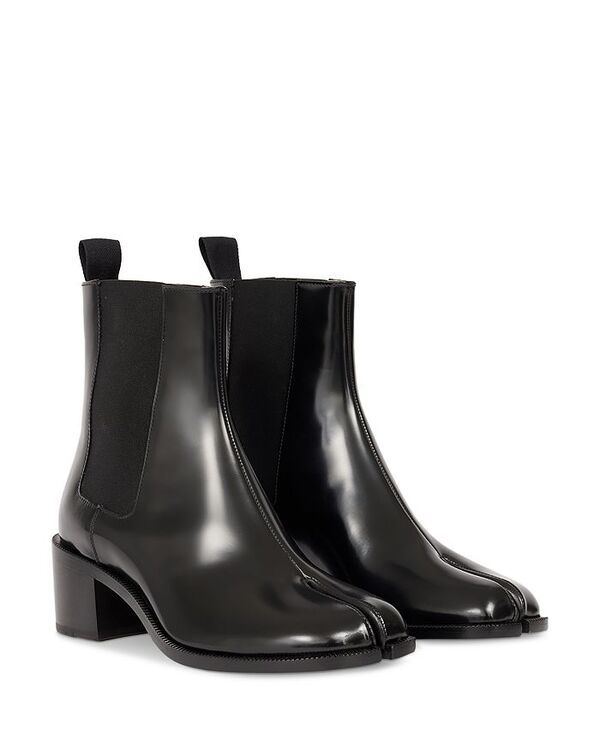 Bootty Maison Margiela Tabi City Chelsea Boots Black