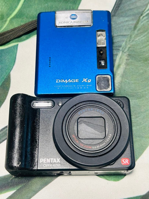 Pentax Compact Digital Cameras Pentaxoptio Rz10/Konica Minolta Dimagexg