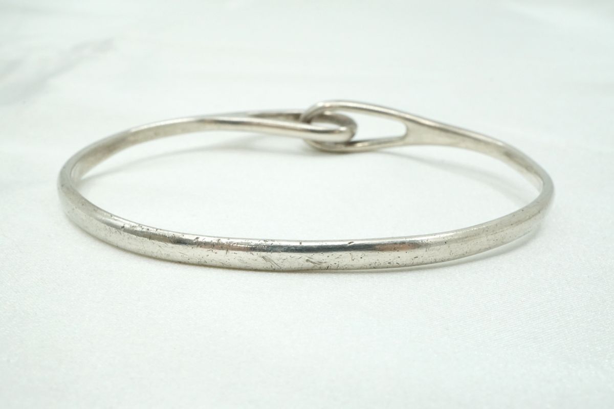 Tiffany Bangle Wristband 14.8G Sv925 Tiffany&Co. 6266J
