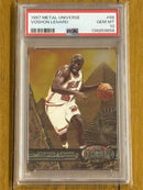 Nba Psa10 1997 Metal Universe Voshon Lenard