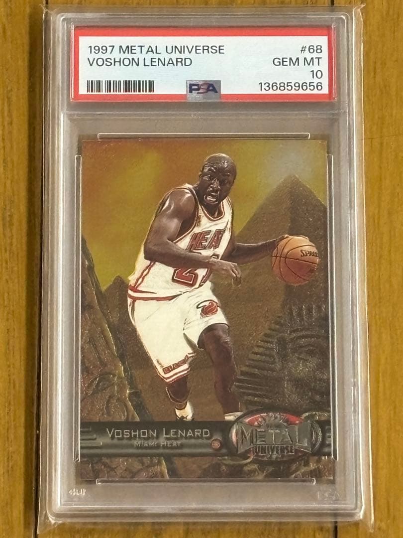 Nba Psa10 1997 Metal Universe Voshon Lenard