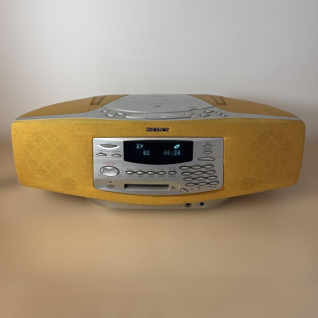 Sony Cd Md Cassette Deck Zs-M35