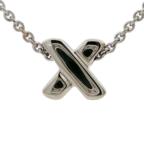 Tiffany Necklace Co. K18Wg/750-5.2G N 619173 F