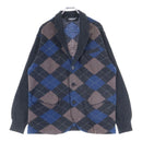 Cardigan Undercover 21Aw Ca Intarsia Argyle Knit Jkt Uc2A4103