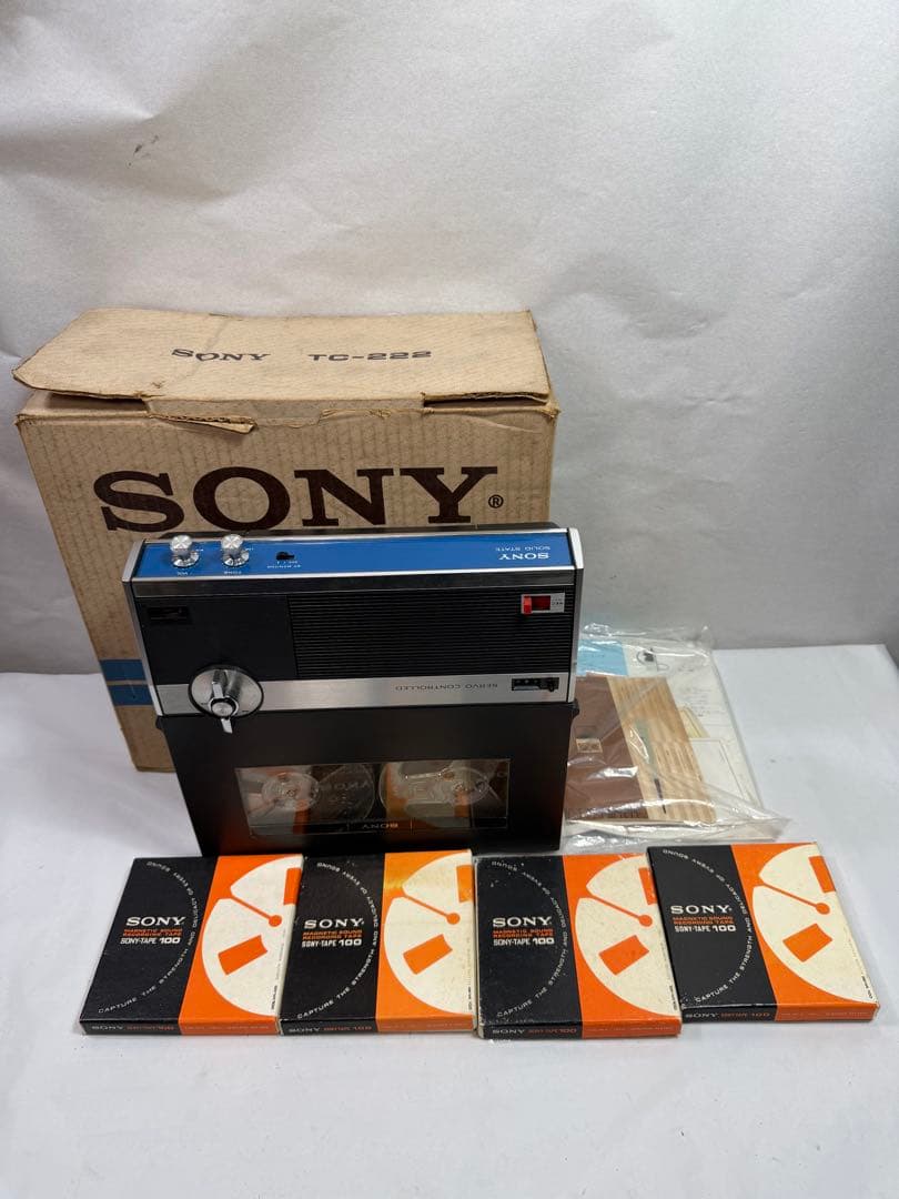 Sony Open-Reel Players Tc-222