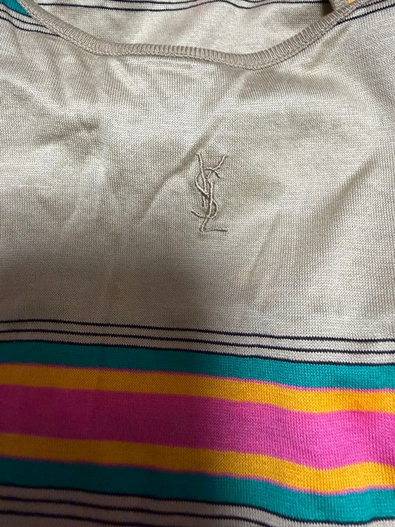 Yves Saint Laurent Sleeveless Tank Tops