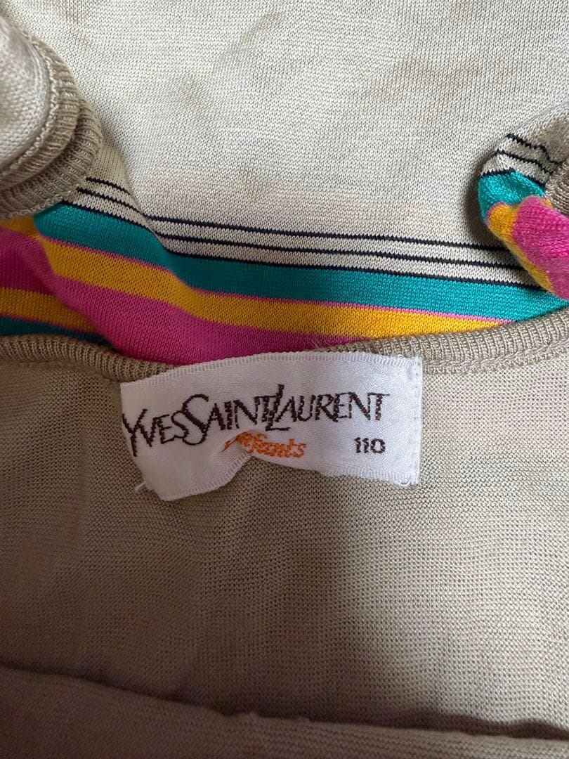 Yves Saint Laurent Sleeveless Tank Tops