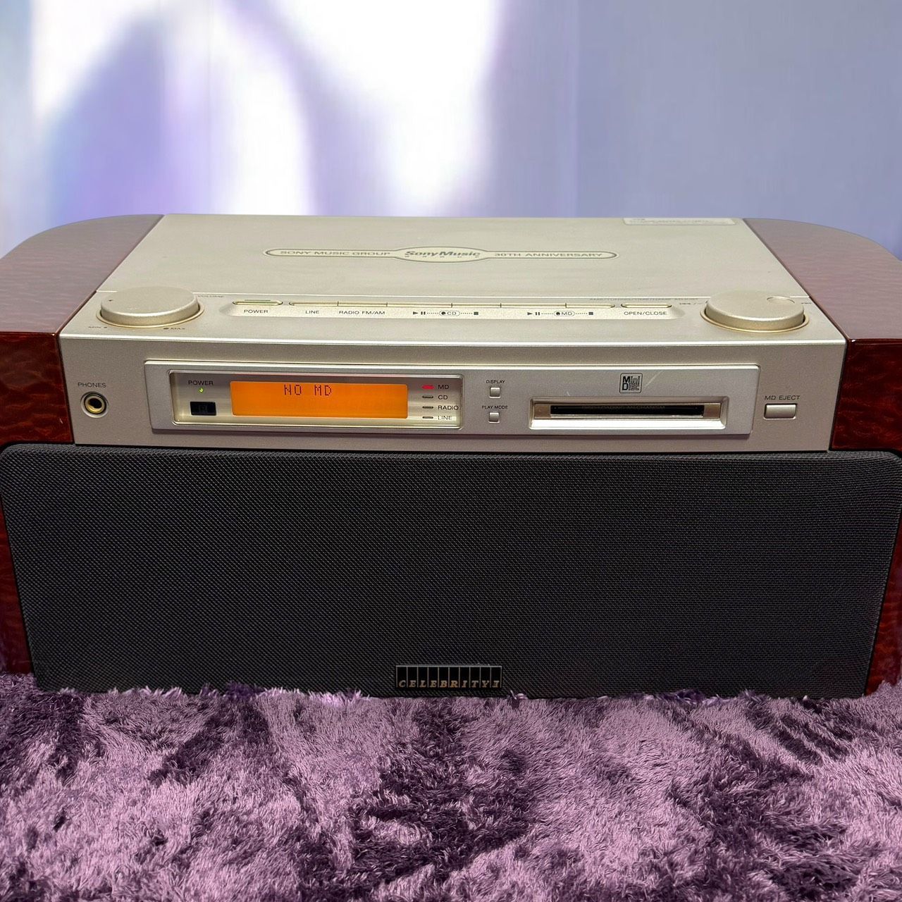 Sony Cd Md Cassette Deck Md-7000 Celebrity Ii Md-Cd