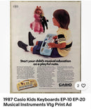 Casio Analog Synthesizer Ep-20 1987