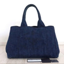 Prada Tote Bag B1877B Denim Avio