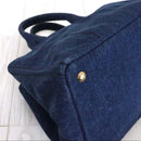 Prada Tote Bag B1877B Denim Avio