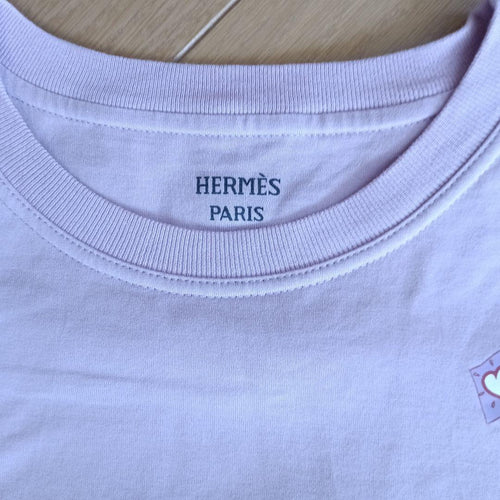 Hermes Short-Sleeve T Faubotg Rainbow