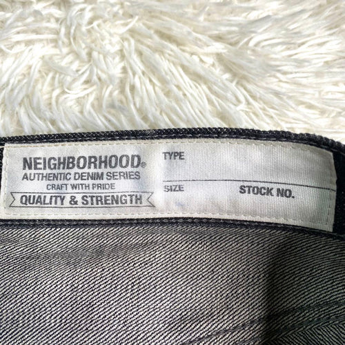Neighborhood Straight Jeans 17Aw Xl