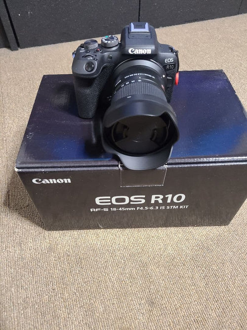 Canon Mirrorless Interchangeable Lips Eos R10 Sigma18-50