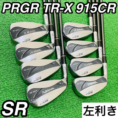 Prgr Iron Set 9910 Tr-X 915Cr 8 M-40 Sr 3.4.5.6.7.8.9.P