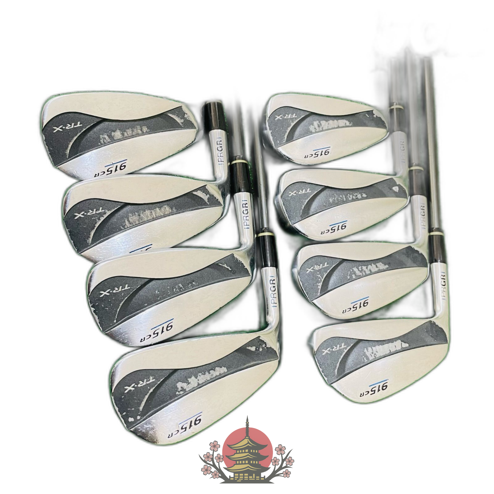 Prgr Iron Set 9910 Tr-X 915Cr 8 M-40 Sr 3.4.5.6.7.8.9.P