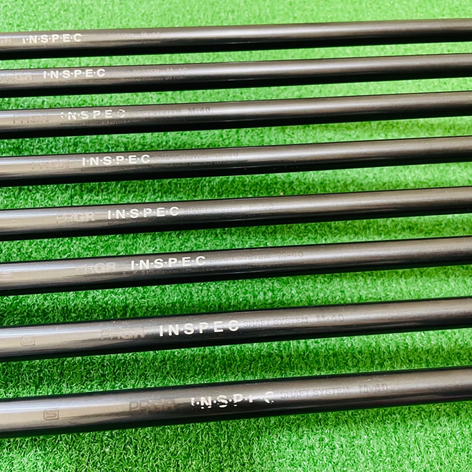 Prgr Iron Set 9910 Tr-X 915Cr 8 M-40 Sr 3.4.5.6.7.8.9.P