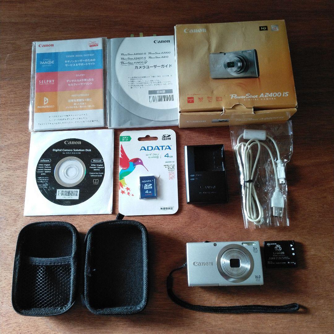 Canon Compact Digital Cameras Powershot A2400 Is Sd