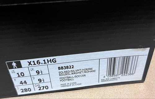 Adidas Soccer Cleats Spikes X16.1 Hg