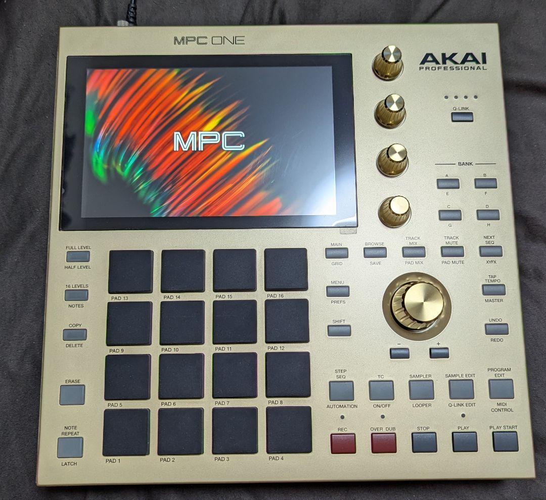 Akai Professional Samplers Mpc One Special Gold Edition