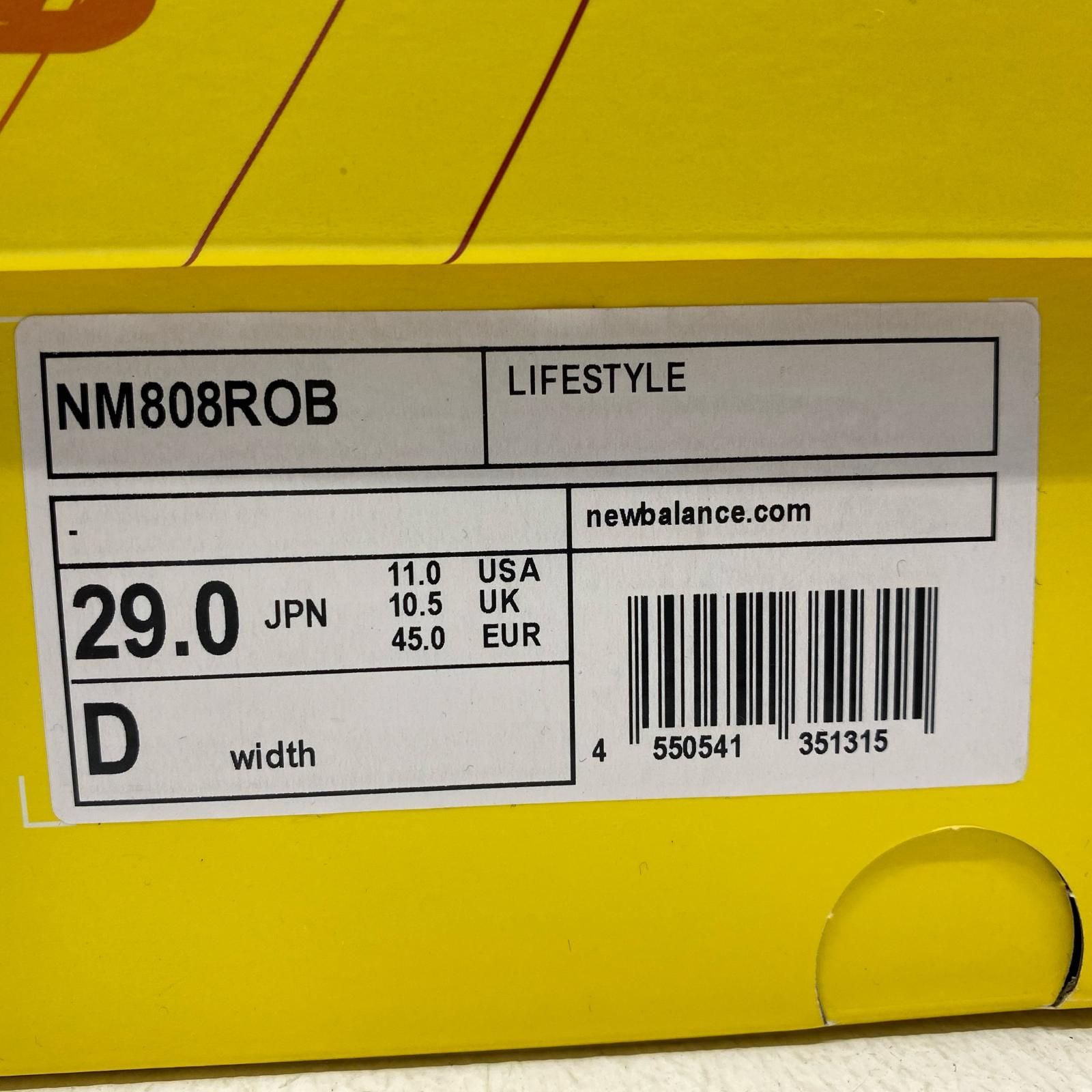 Sneakers New Balance Tiago Lemos 808 X Roland Rob Nm808Rob 126