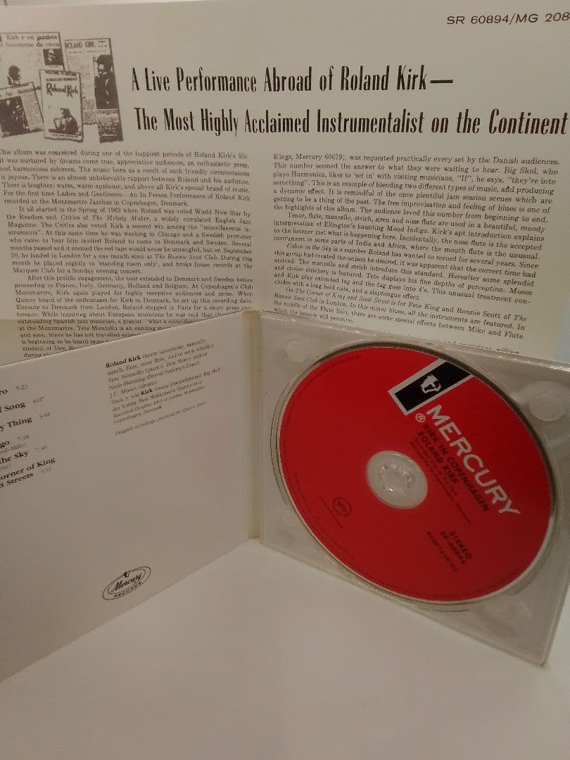 Others Roland Kirk Live In Copenhagen Cd
