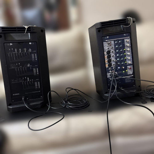 Yamaha Portable Pa System Stagepas300 Bossbx-4 Mackie8