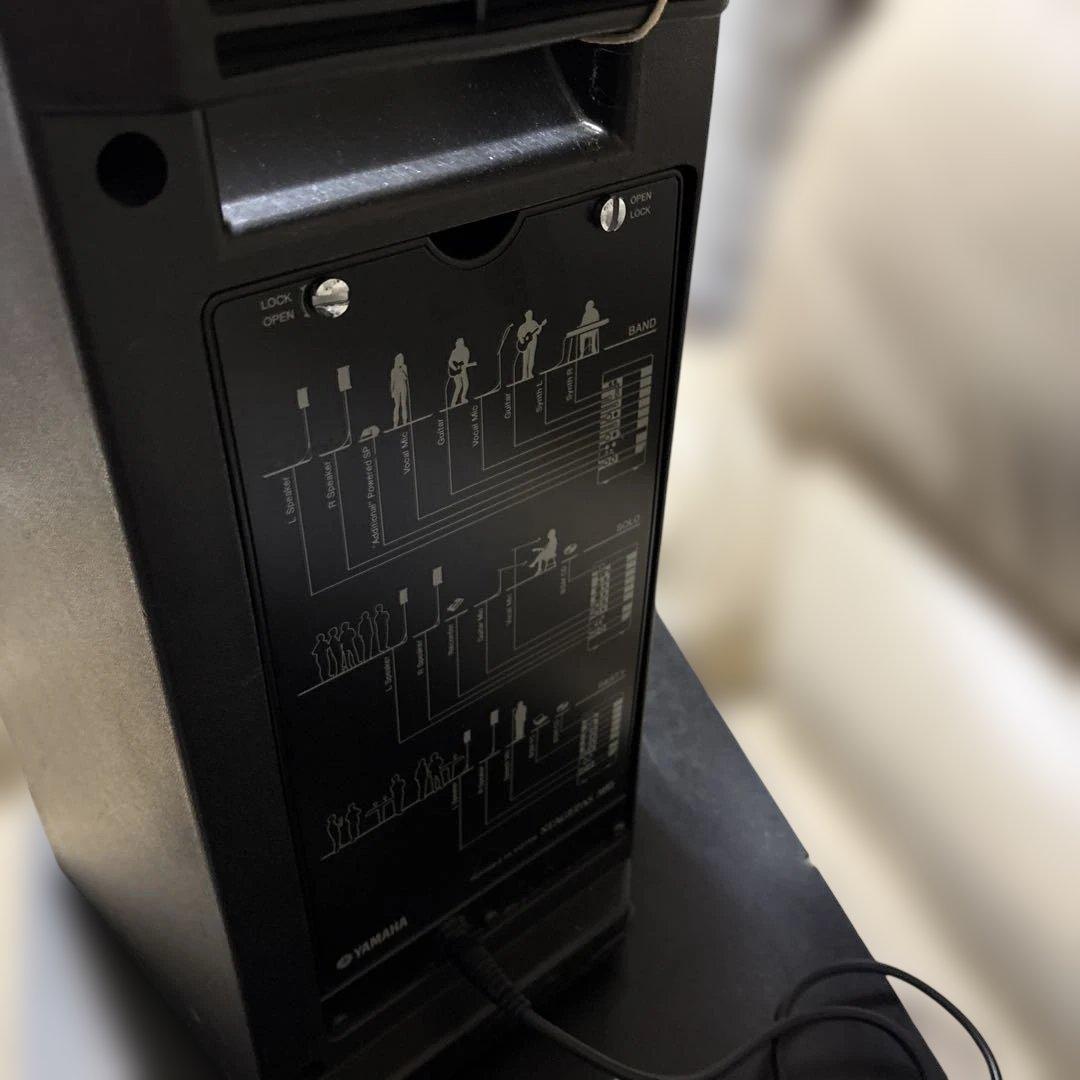 Yamaha Portable Pa System Stagepas300 Bossbx-4 Mackie8