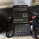 Yamaha Portable Pa System Stagepas300 Bossbx-4 Mackie8