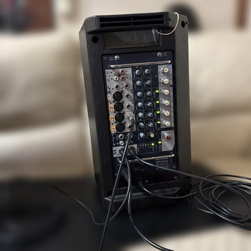 Yamaha Portable Pa System Stagepas300 Bossbx-4 Mackie8