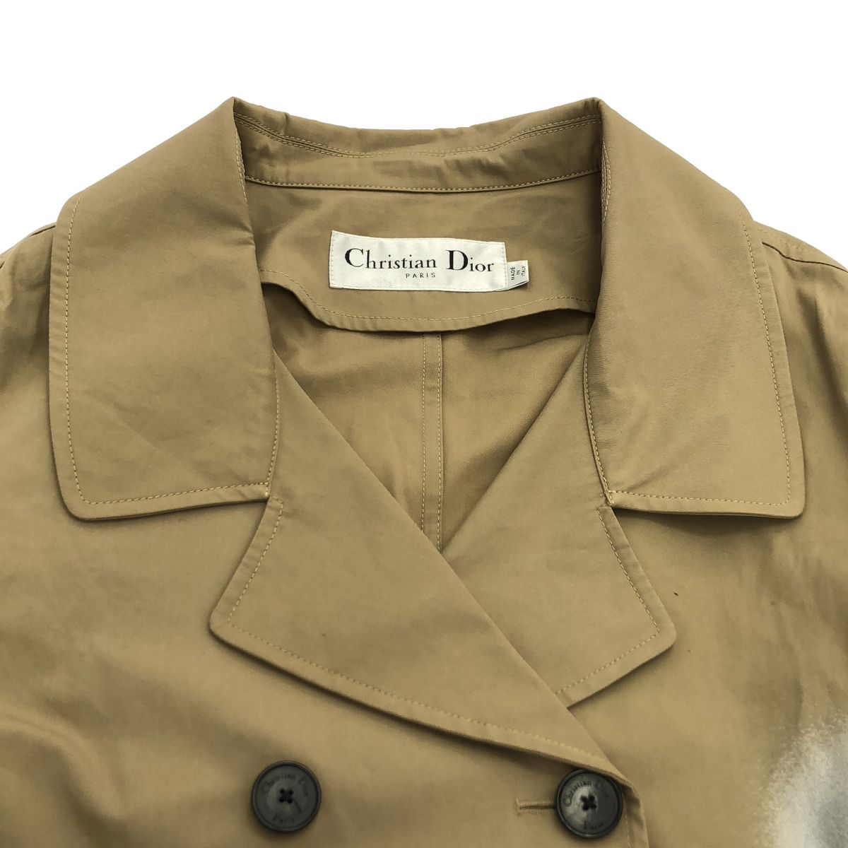 Christian Dior Trench Coat Spring 24Ss La Tour Eiffel 427M13A3995 F36