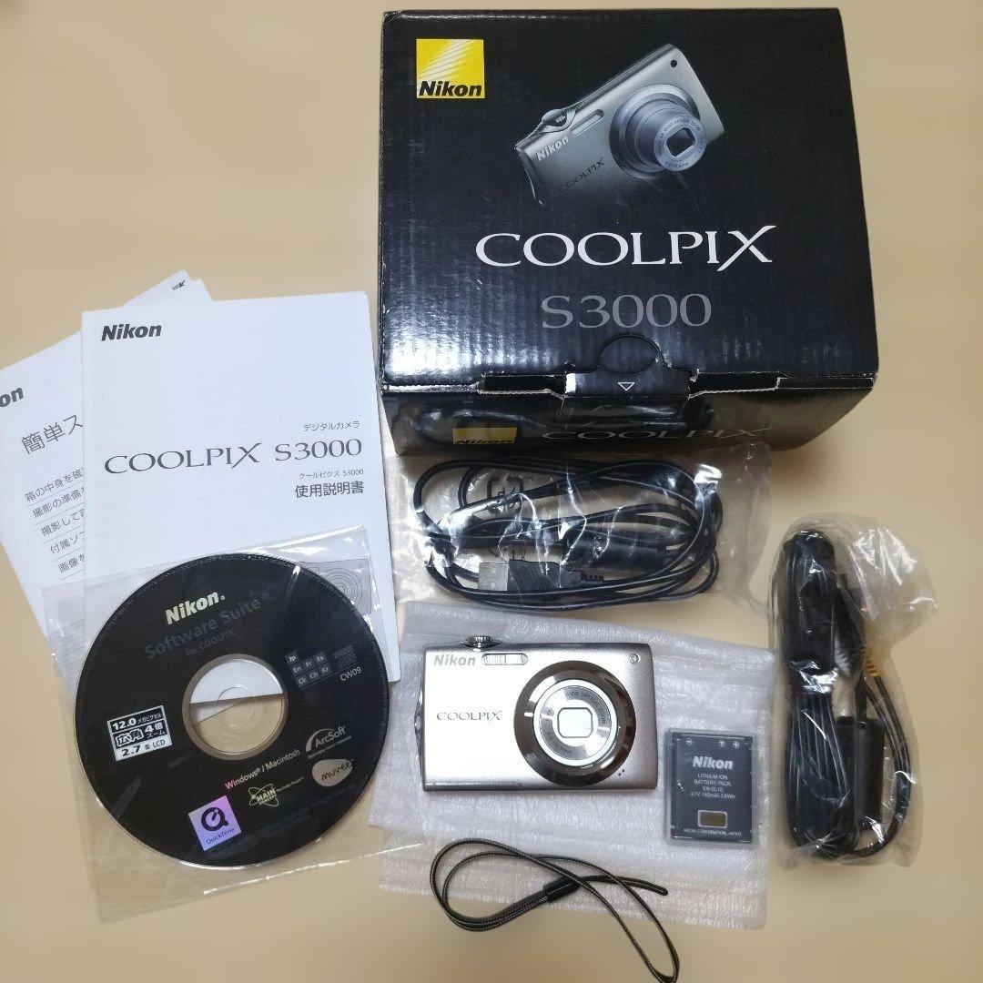 Nikon Compact Digital Camera Coolpix S3000