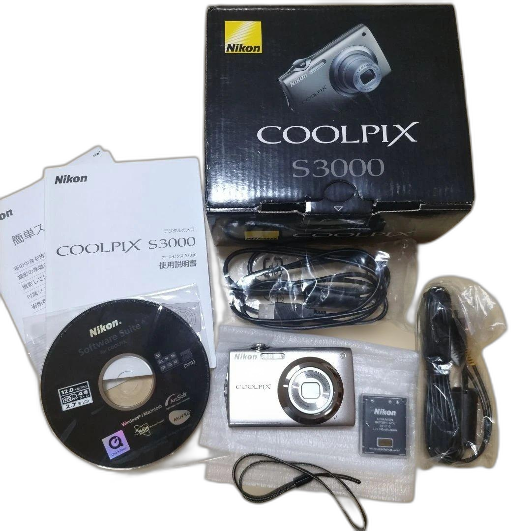Nikon Compact Digital Camera Coolpix S3000