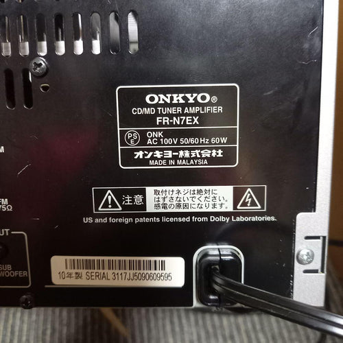 Onkyo Mini Component Systems Fr-N7Ex(B)