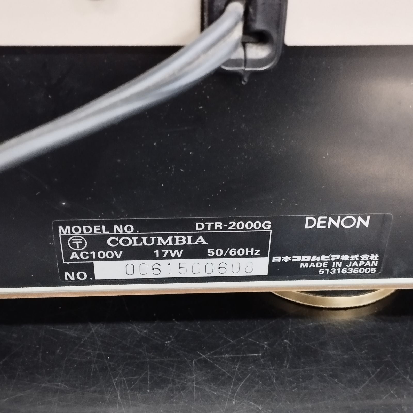 Cd Md Cassette Deck D4910 Denon Dtr-2000G Dat Digital Audio Tape