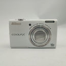 Nikon Compact Digital Camera Coolpix S6200 White