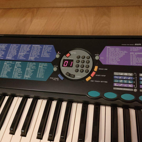 Yamaha Keyboard Electronic Piano Portatone 61 Psr-186