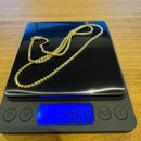 Cartier Necklaces Vintage Wave Link Chain Yg750