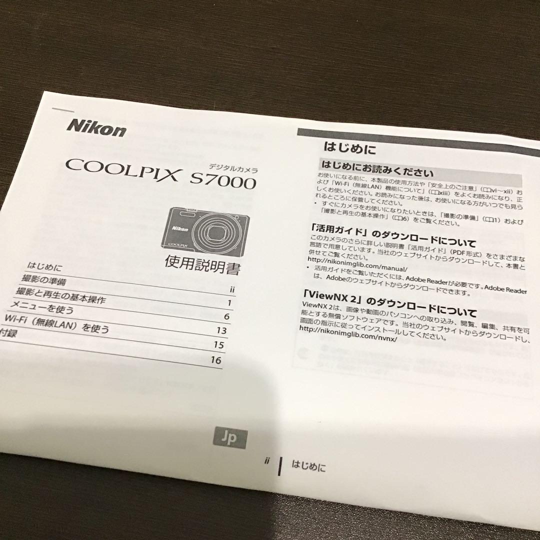 Nikon Compact Digital Camera Coolpix S7000