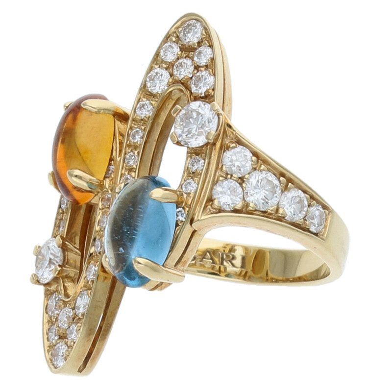 Bvlgari Ring K18Yg 10