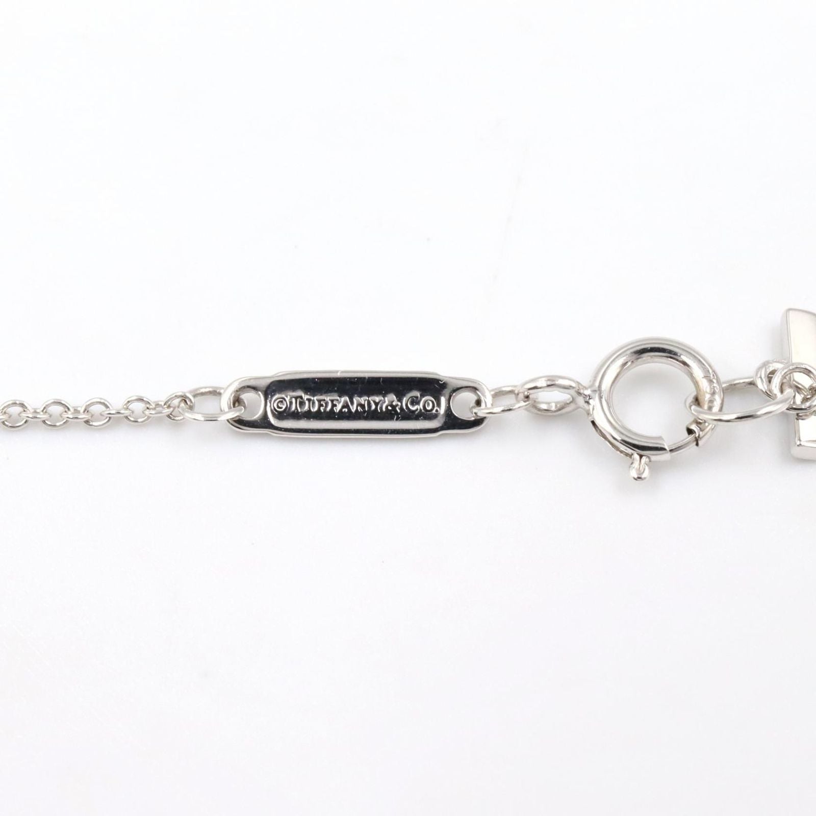 Tiffany Necklace Co T 40/45.5 K18Wg