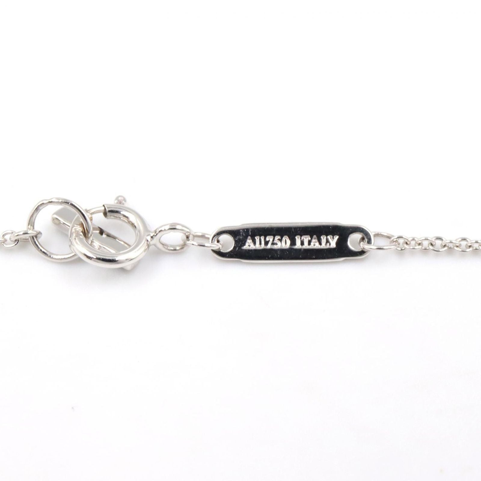 Tiffany Necklace Co T 40/45.5 K18Wg