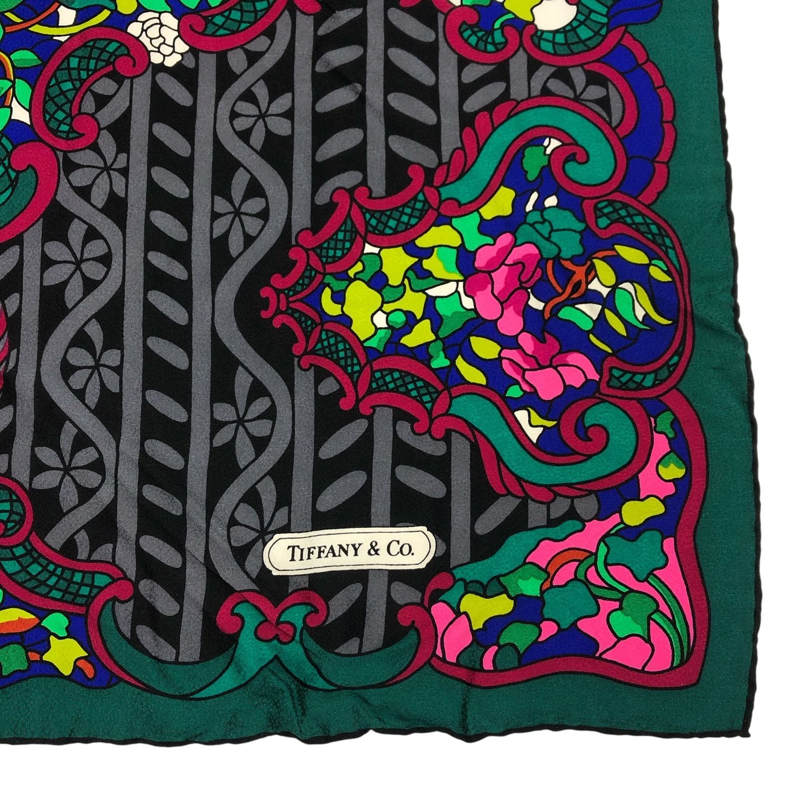 Tiffany Bandana Scarf Tiffany&Co. 100%