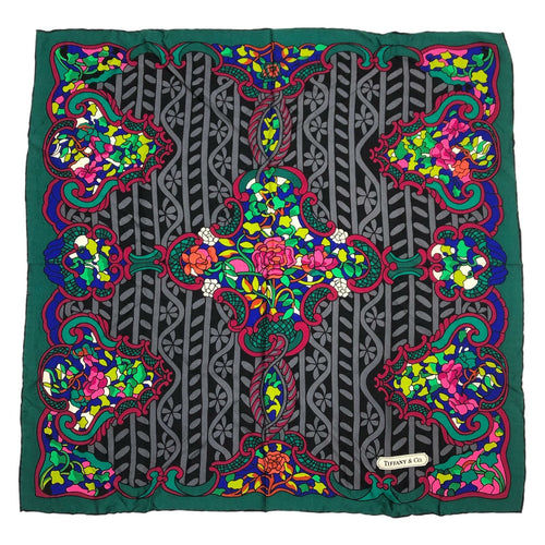 Tiffany Bandana Scarf Tiffany&Co. 100%