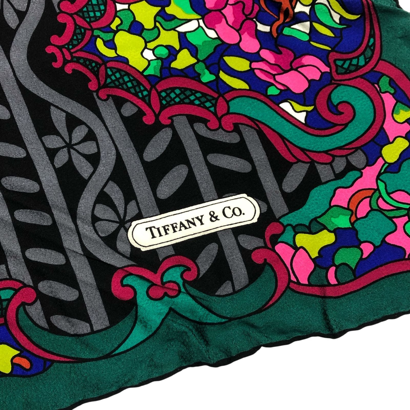 Tiffany Bandana Scarf Tiffany&Co. 100%