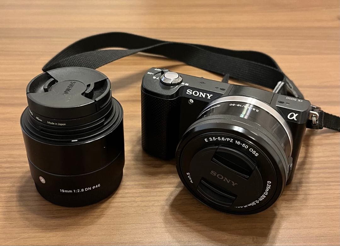 Sony Mirrorless Interchangeable Lens Cameras 8/9 5000 Sigma