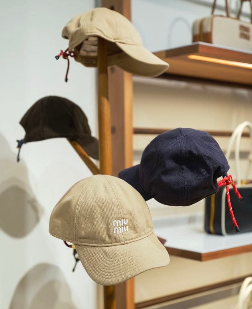 Miu Baseball Caps Miumiu M