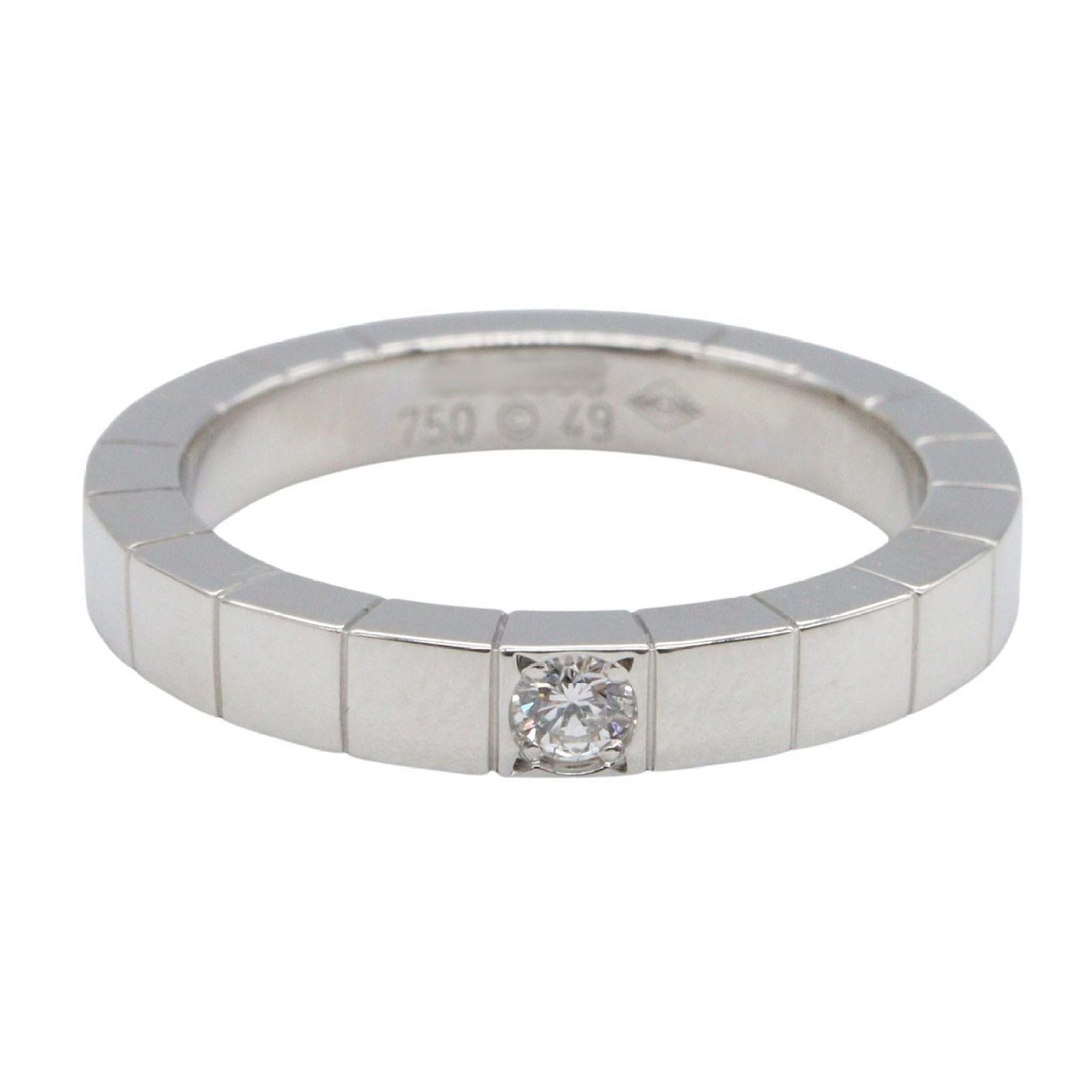 Cartier Ring 1Pd Oj2688 K18Wg Used A